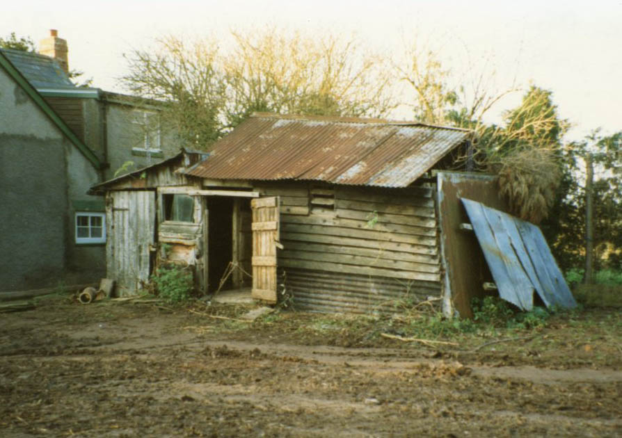 The old Hen Coup at Aulden Farm 1997